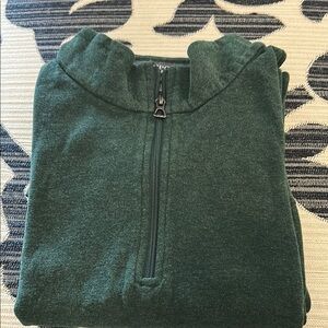 Polo Green Half-Zip Sweater